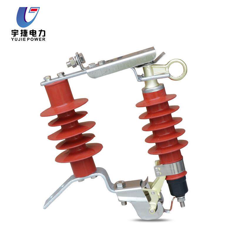 宇捷10KV可卸式避雷器YH5WS-17/50DL-TB户外跌落式氧化锌避雷器