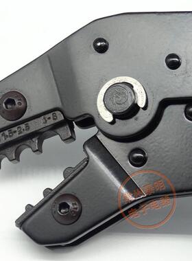 冷压裸接线端子点压式专用压线钳O型U型线耳铜鼻子0.5-6平方SN-06