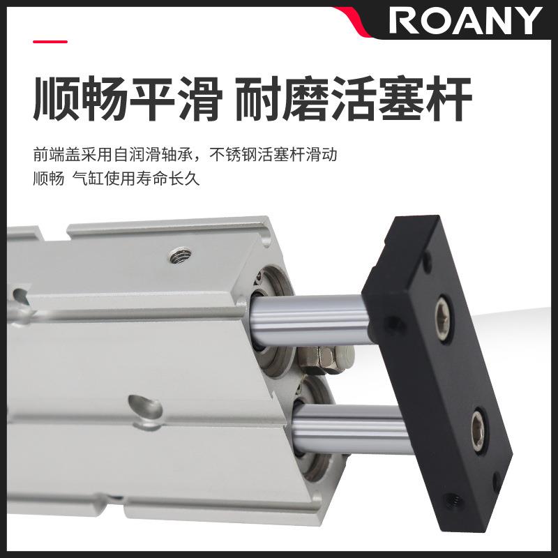 小型气动TD双轴双杆气缸6 10 16 20 25 32 40-15/30/50/60/80/100