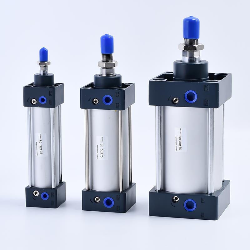 SC标准气缸63小型气动大推力32/40*50/80/100-75X125X200X250X300