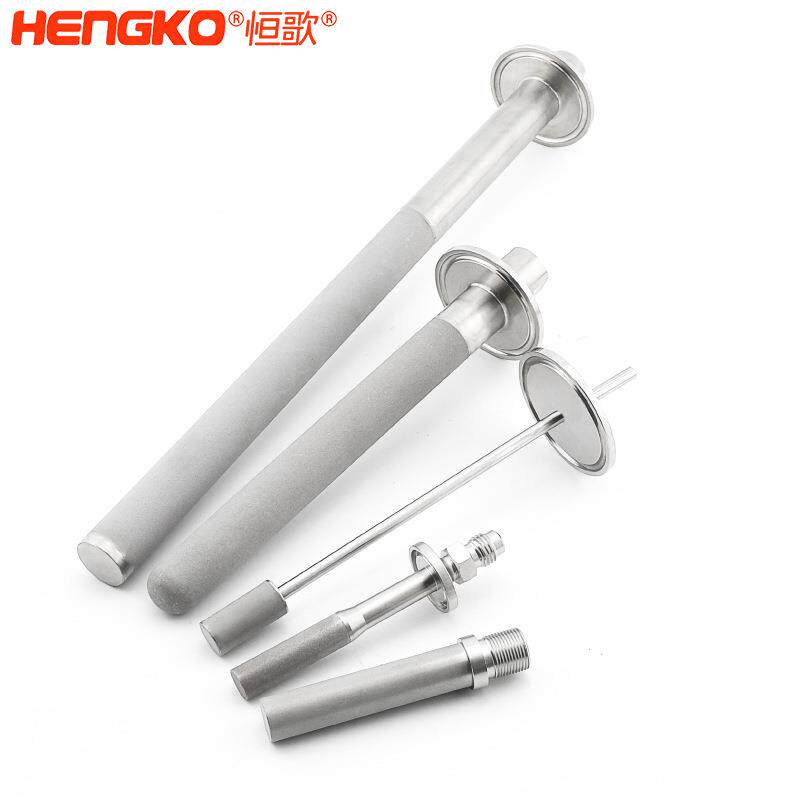 厂家供应气体扩散耐蚀316L不锈钢0.5/2微米气泡石曝气器