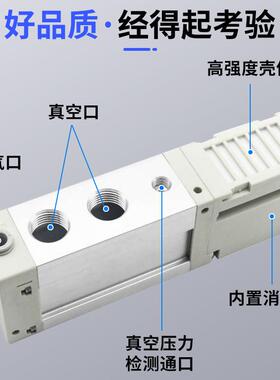 SMC型真空发生器ZL3H06节能PZL112A大流量负压产生器ZL6H04V-GN/G