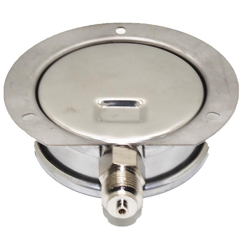 船用压力表YN-75T 径向带后边YCN-75T G3/8