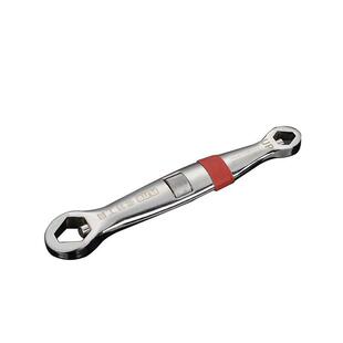 可调节呆扳手套筒活扳手梅花螺母可调节呆扳手维修汽修工具8-23mm