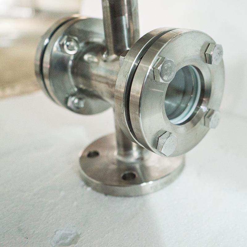 厂家不锈钢衬氟直通视镜304法兰玻璃直通视镜管道观察镜阀门视镜