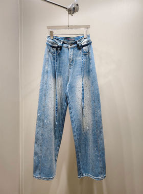 BBLY欧洲站小众HELMCH英伦风一字肩针织衫蝙蝠袖带链条屁帘裤套装