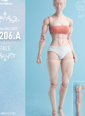 Worldbox 1/6 女素体 肌肉版 AT206 现货