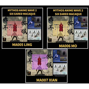 次元神话 2波 1/12 六耳猕猴 可动人偶 现货