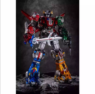 重燃 合金成品 金刚战神 百兽王 五狮组合体 可分体 现货