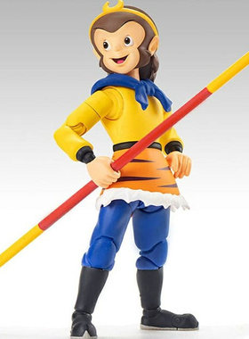 玩朝 1/12 动漫 西游记 孙悟空 猴哥 超可动手办 现货