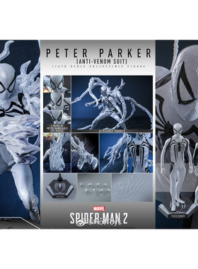 HT HOTTOYS 1/6 漫威蜘蛛侠2 彼得·帕克 反毒液战衣 VGM69 现货