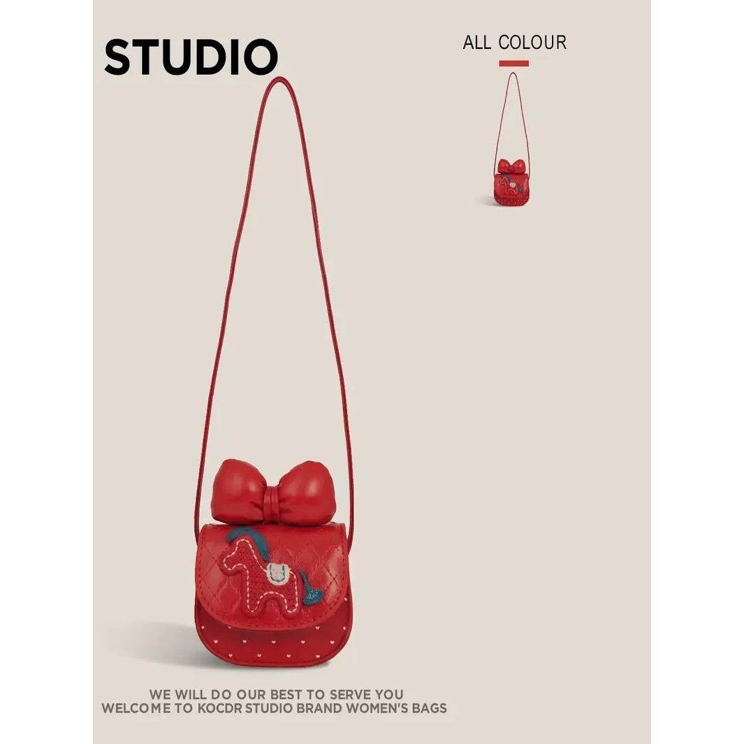 2026新款女童可爱斜挎包卡通蝴蝶结小马新年红包女孩压岁钱单肩包,玩具/童车/益智/积木/模型,斜挎包/拎包/腰包,淘宝优惠券,粉丝福利购,淘宝优惠卷