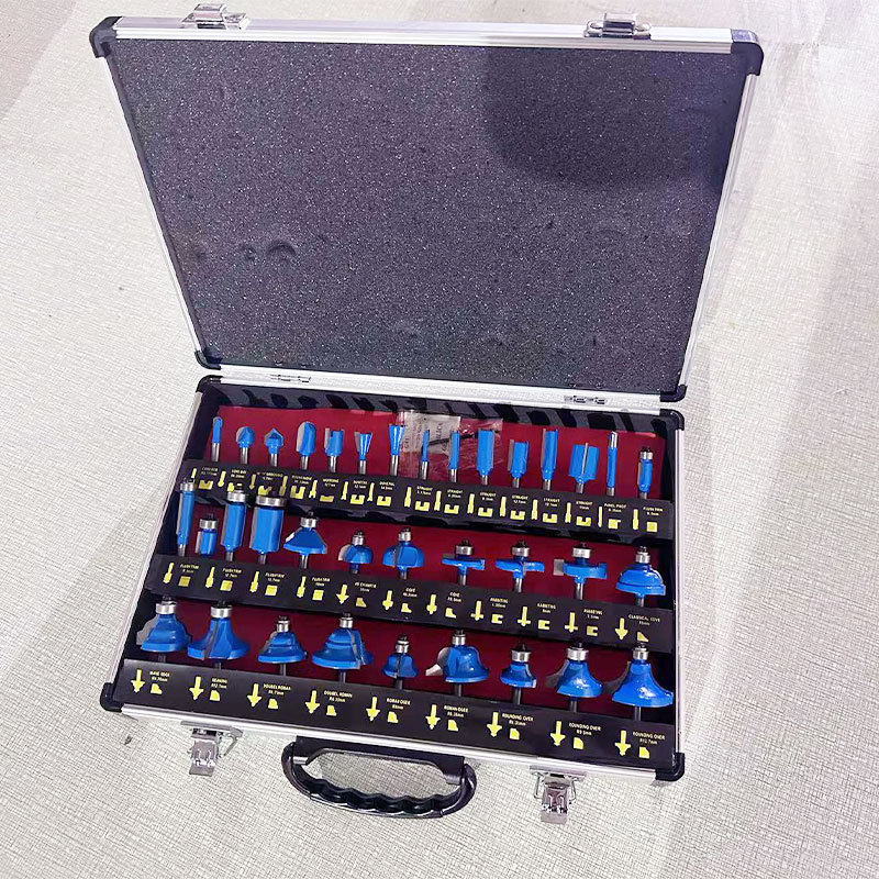 35件套木工铣刀套装厂家现货供应修边机木工铣刀 厂家刀头套,五金/工具,数控刀片/刀粒,淘宝优惠券,粉丝福利购,淘宝优惠卷