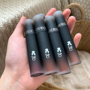KeKeMood反转马卡龙唇泥唇釉哑光雾面丝绒显白唇彩学生平价口红