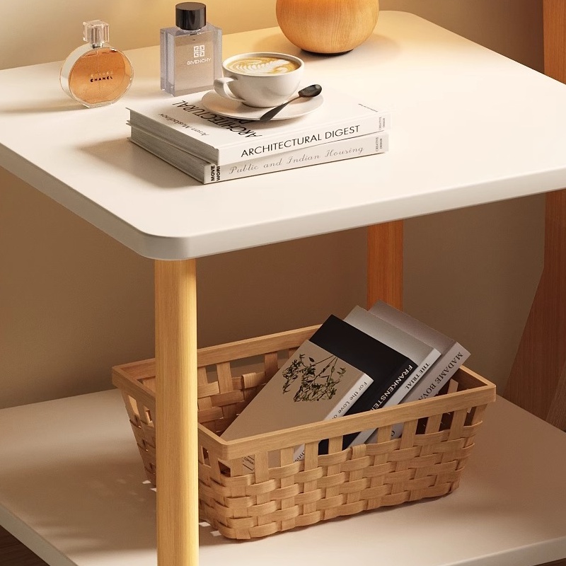 床头桌床边置物架茶几可移动沙发边几边柜侧边柜茶桌阳台小桌子