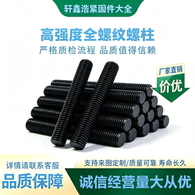 加长35CrMoA高强度全螺纹螺杆