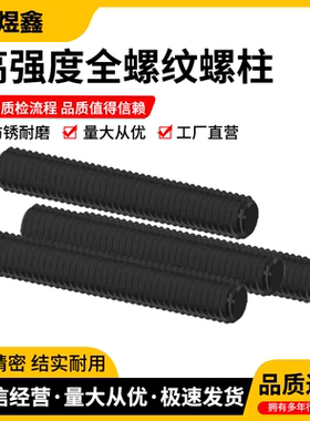 35CrMoA高强度全螺纹螺柱10.9级/12.9级HG20634/20613全牙螺杆