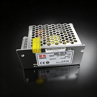 明伟开关电源12v3a单路直流输出AC变DC220V变24V5V15V小型监控变