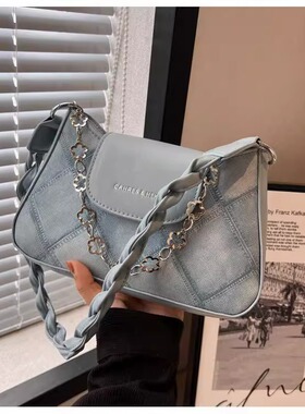 今年流行包包女2025新款潮夏季百搭斜挎包高级质感小众单肩腋下包