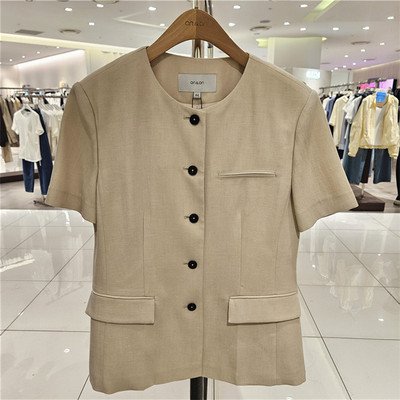 时尚可可 ON&ON安乃安韩国代购26夏 西服外搭 NMW6MJ409