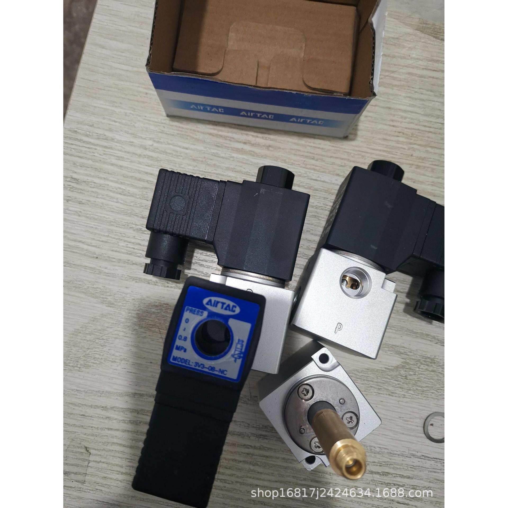 5w 2/2 way三位两通电磁阀model;v-08-nc