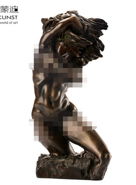 阿斯蒙迪蒙格尼原创青铜人物雕塑