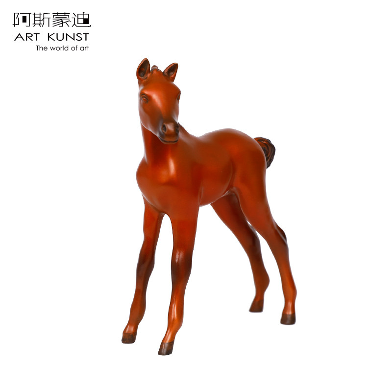 阿斯蒙迪马摆件公司开业礼物青铜