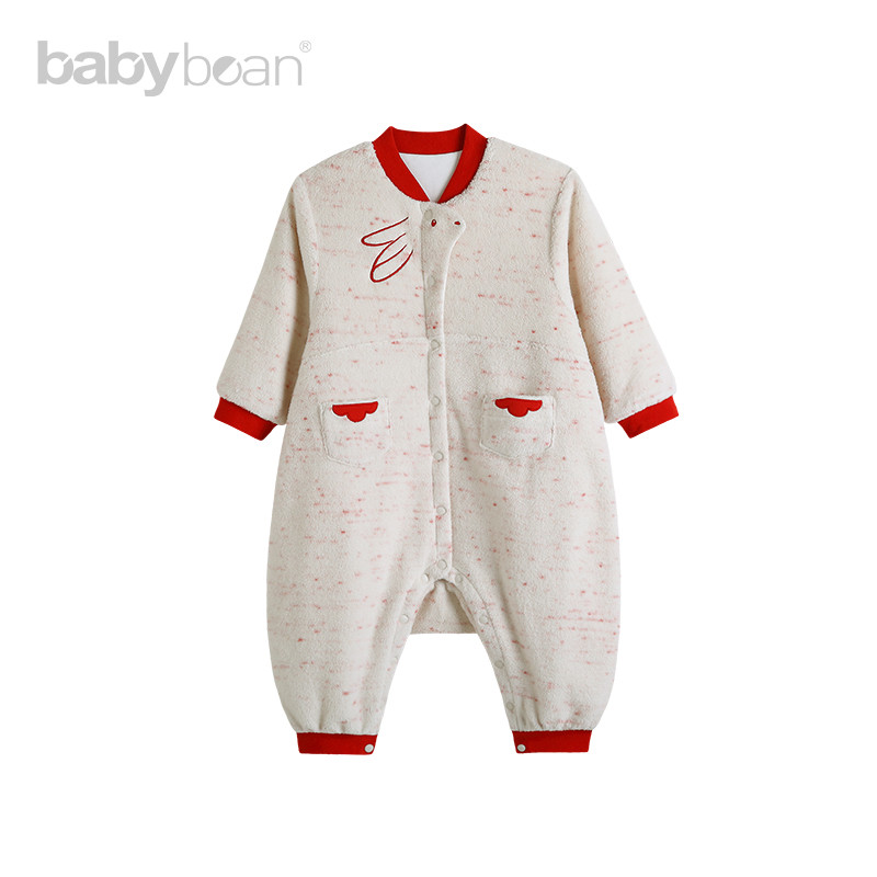 babybean亲豆冬装新款婴幼儿床品分腿式睡袋舞会欢乐颂