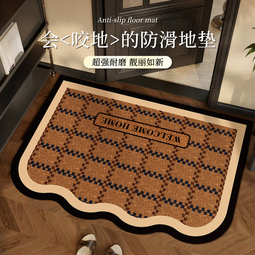中古风地垫入户玄关蹭土防滑脚垫