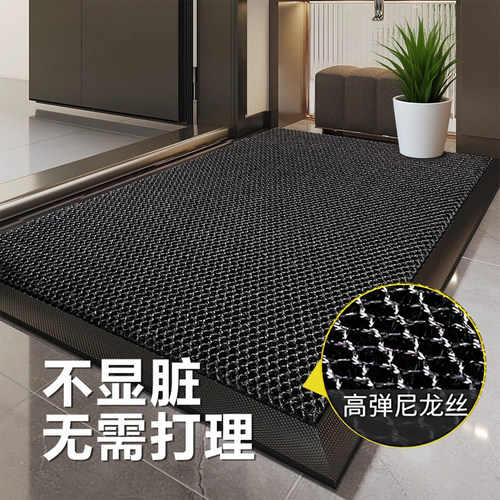 门口地垫豪宅别墅耐磨高级感无味门垫进门防滑耐脏地毯入户门脚垫