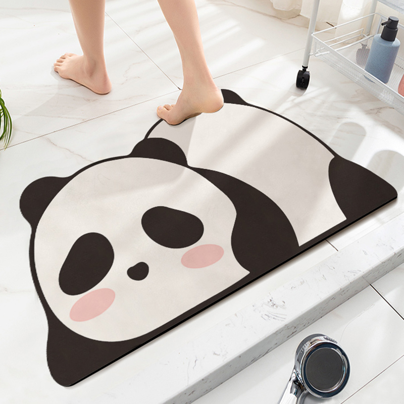 浴室洗澡间地垫可爱卡通