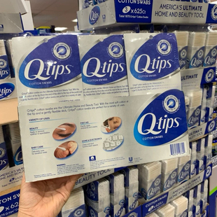 【正品保证】美国现货 Q-Tips双头棉花棒棉签 300支盒装 宝宝可用