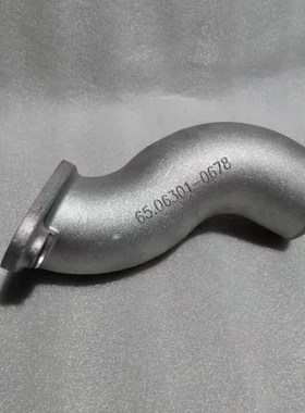 DOOSAN发动机 水泵出水管65.06301-0678斗山大宇柴油机发电机