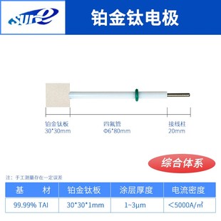 三电极电解池电化学实验电解槽有机玻璃电解槽实验装置电解电极