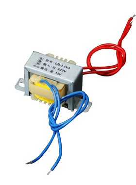 EI41电源变压器3.5W DB-3VA 220V转9V/12V/15V/24V  单双交流全铜