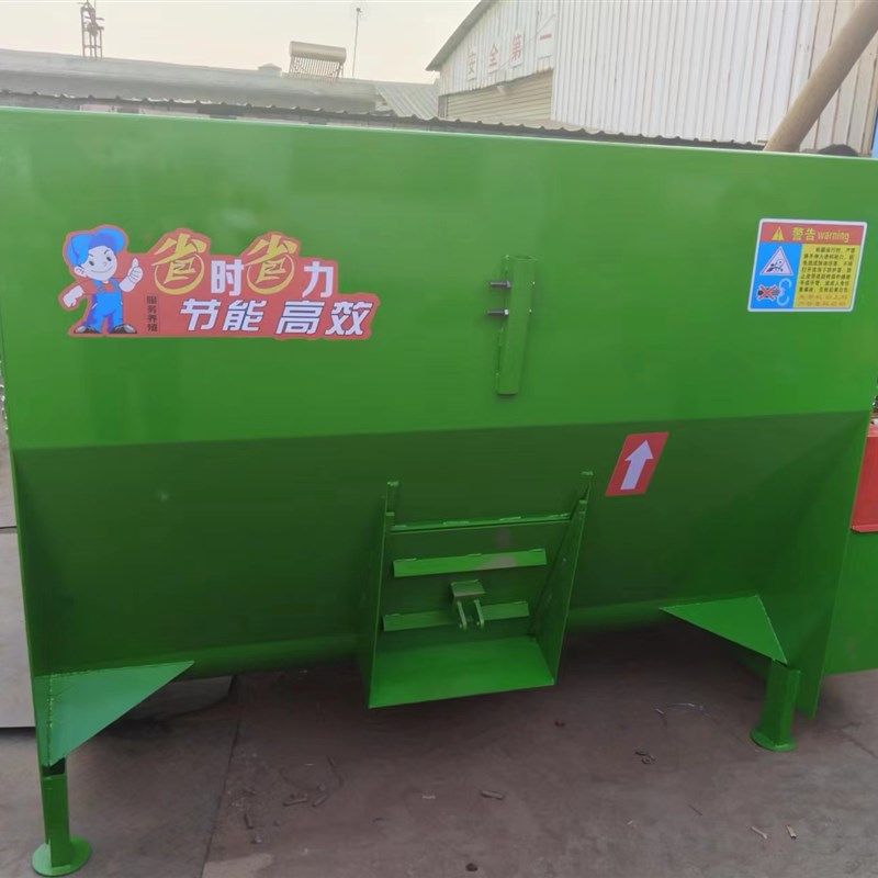 卧式牛羊饲料拌料机拌草机TMR双轴全日粮制备机tmr牛羊草料搅拌