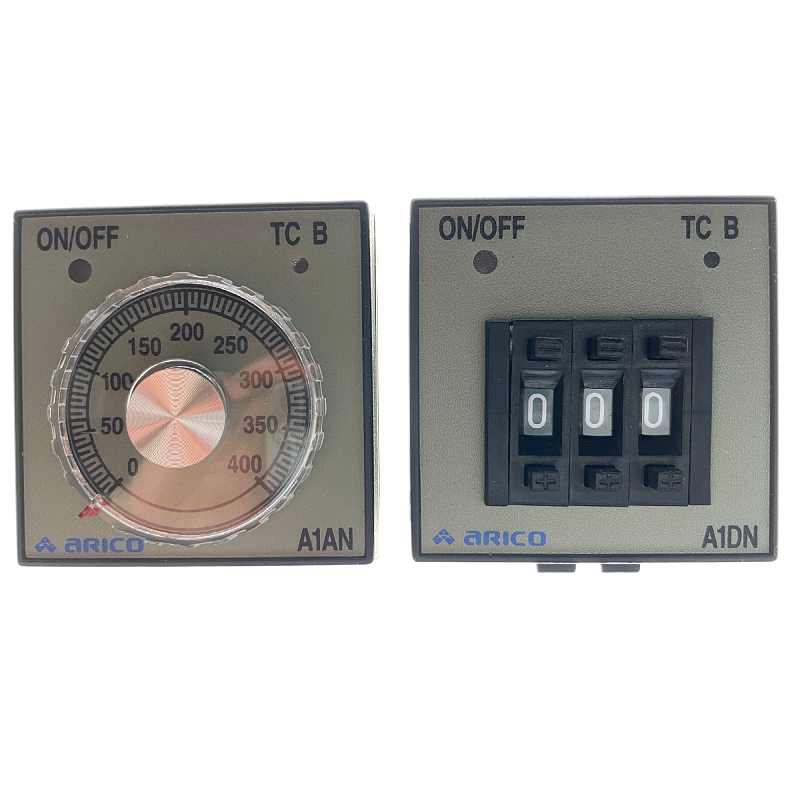ARICO台湾长新旋钮指针式温控仪A1AN-RPK拨码温度控制器A1DN-RPK