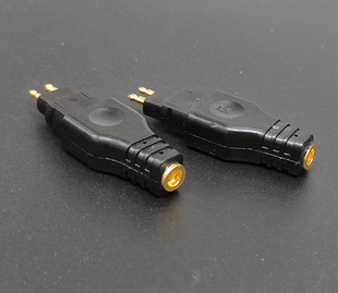 HD650 HD600插针转换MMCX插头 音频转换头 DIY发烧转换头