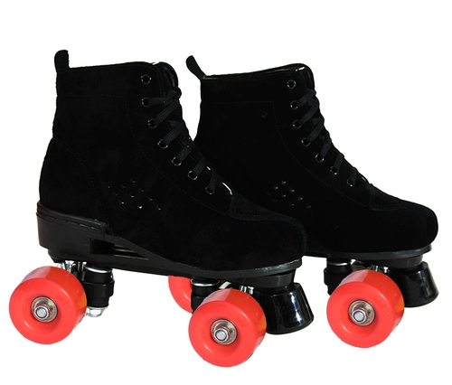Мигающие роликовые коньки для взрослых на четырех колесах