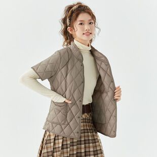 厂家批发女士妈妈装轻薄保暖短袖棉内胆女款舒适家居棉衣棉服2366