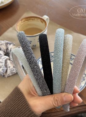东大门亮丝细边软糖感发饰