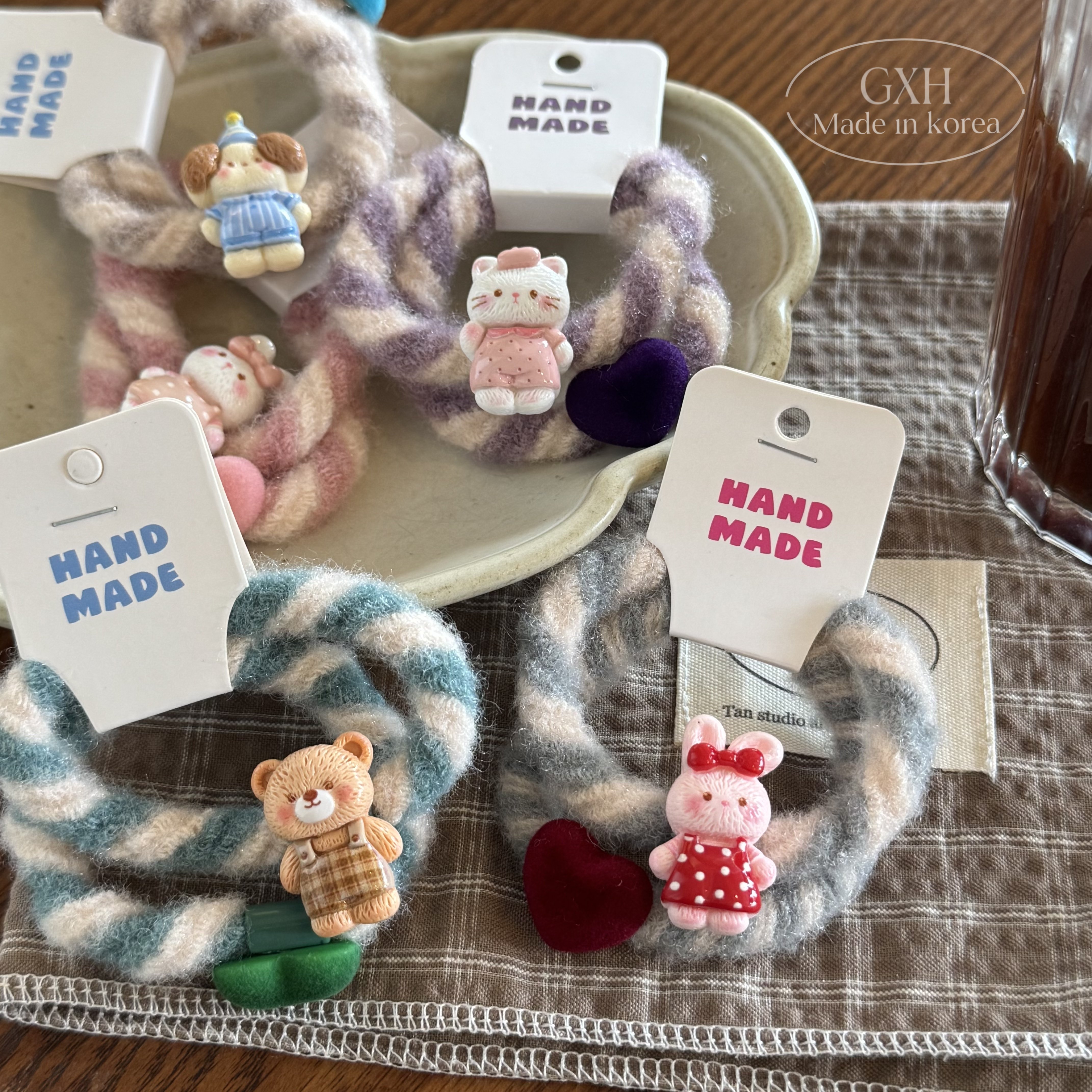 萌萌哒小动物发绳！秋冬新款！