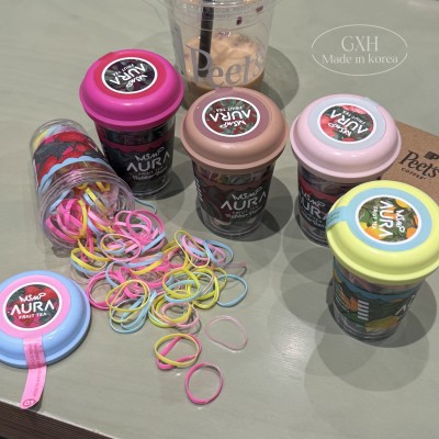 msmp彩色发绳罐装宝宝马尾发圈