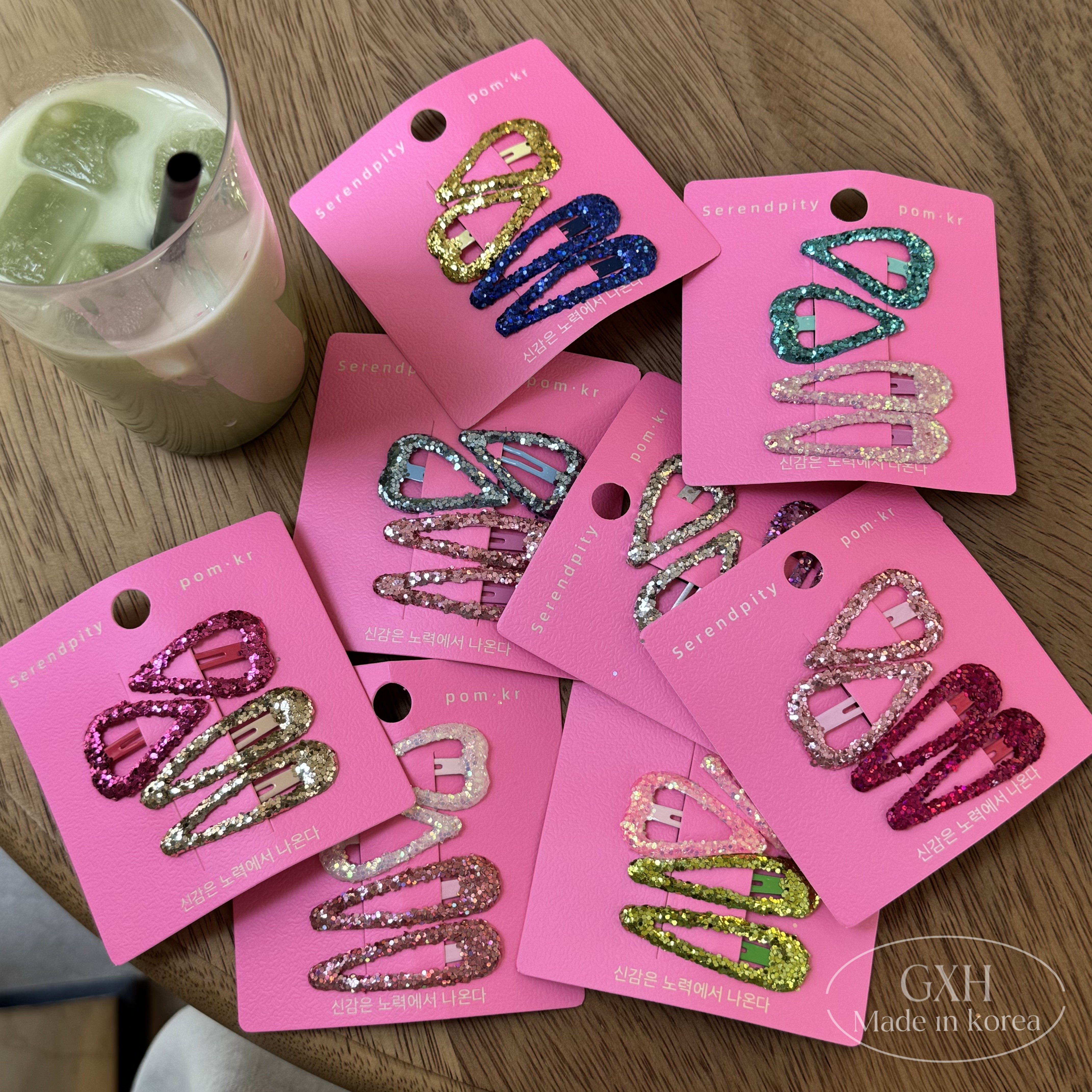 韩系pom.kr彩色闪粉亮片水滴BB夹夏日甜美女童发饰可爱刘海侧边夹,饰品/流行首饰/时尚饰品新,发饰,淘宝优惠券,粉丝福利购,淘宝优惠卷