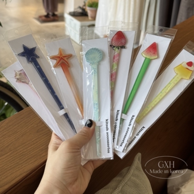 韩国进口Kitsch新品趣味卡通发簪