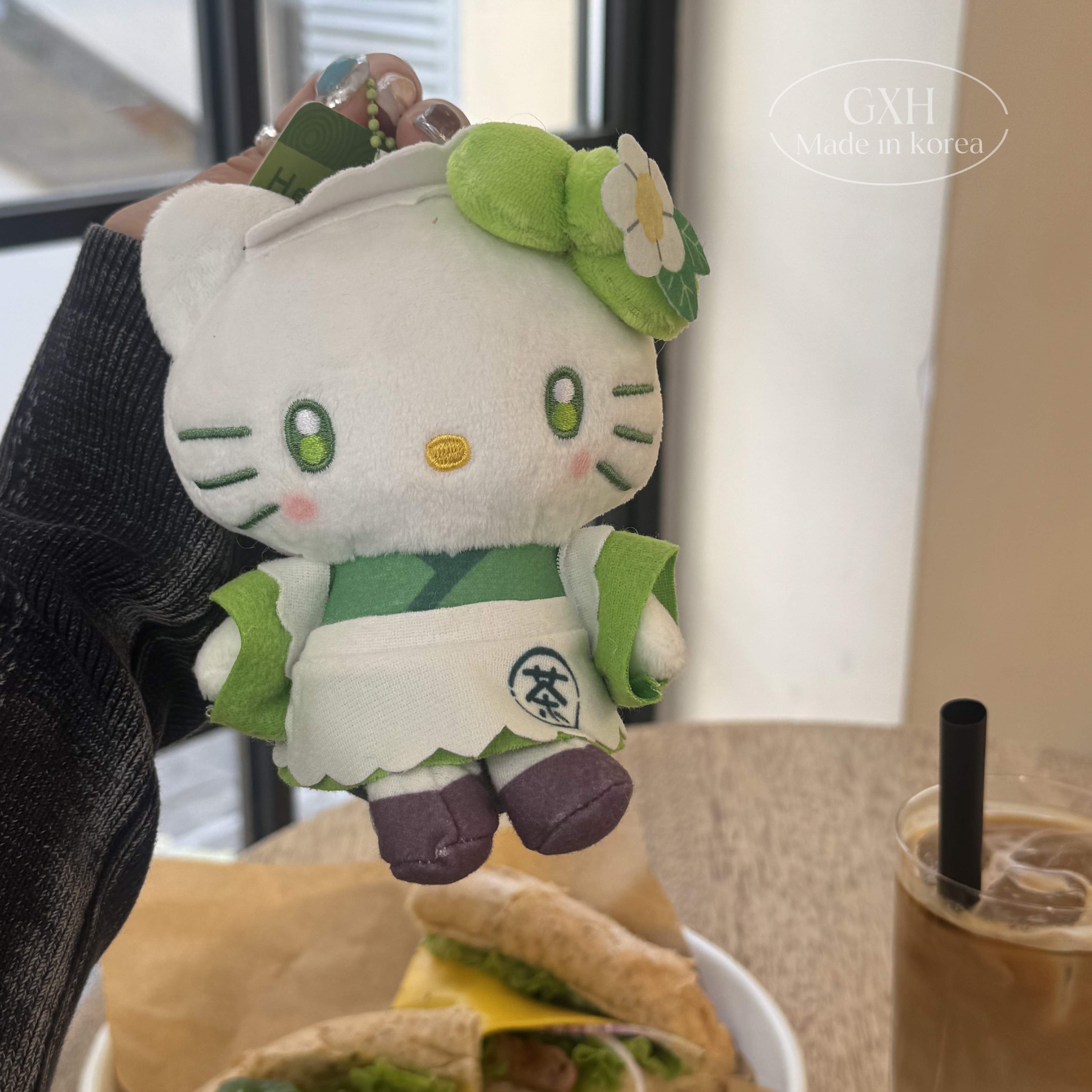 清新抹茶女仆凯蒂猫挂件！