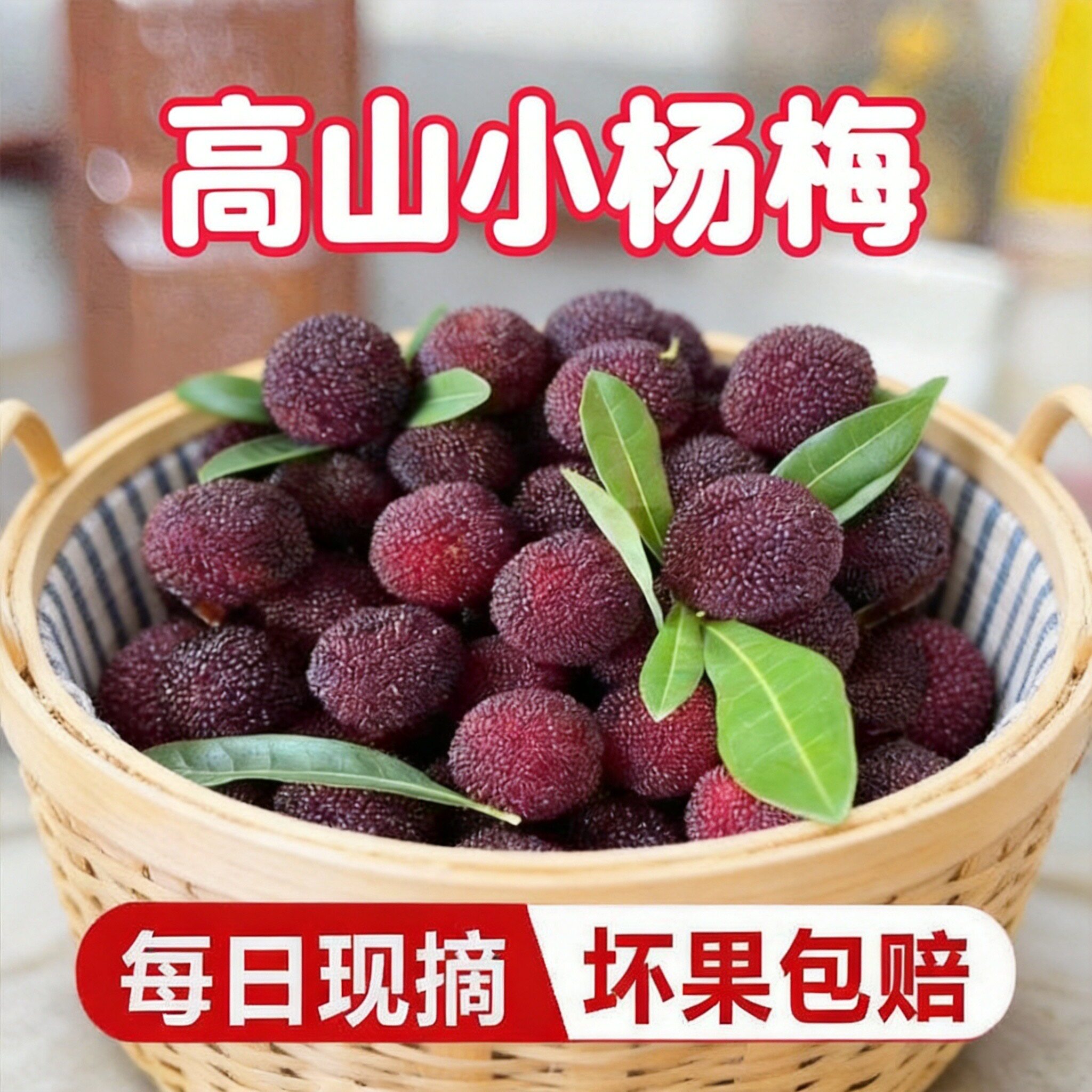 当季土杨梅鲜果新鲜杨梅贵州杨梅小杨梅高山农家自种水果杨梅