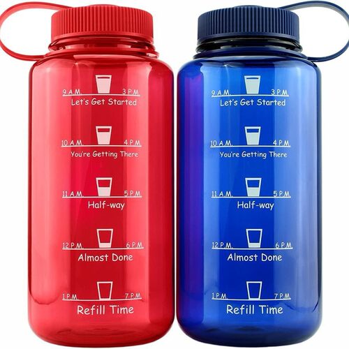 Tritan大口太空杯水杯饮料杯700ML/1000ML塑料抗摔耐高温运动杯子