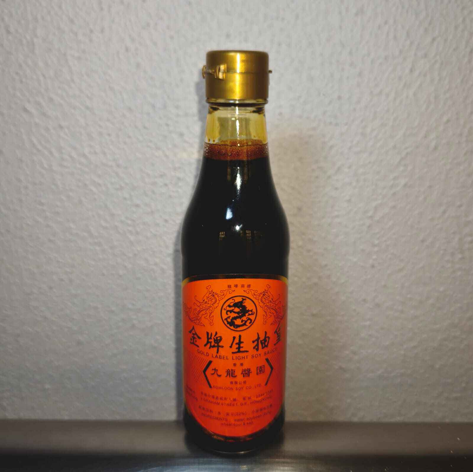 百年老店香港九龙酱园黑白大厨白种元选购金牌生抽皇 250ml