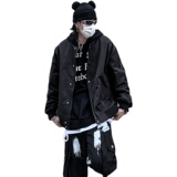 欧美简约炸街飞行夹克男潮牌街头痞帅宽松秋外套棒球服JK008-P58，男装夹克，星座308B-1